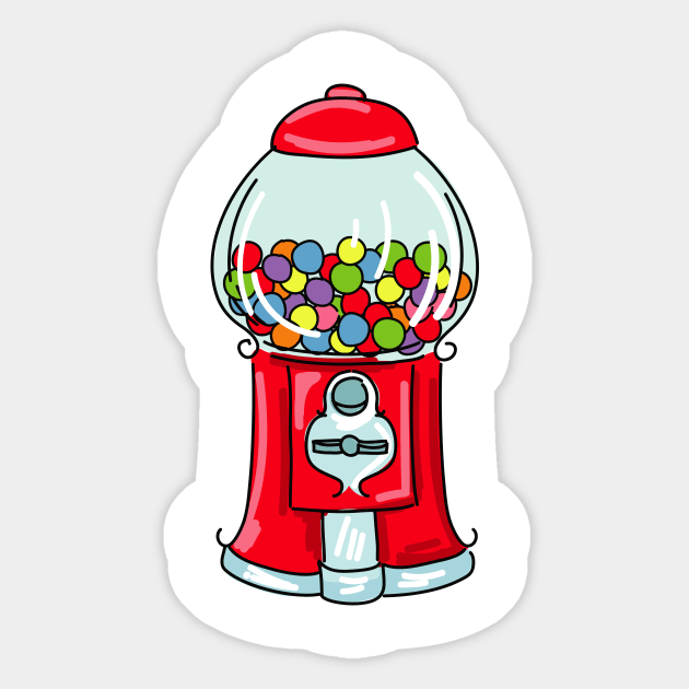 Gumball Machine Sticker by SWON Design